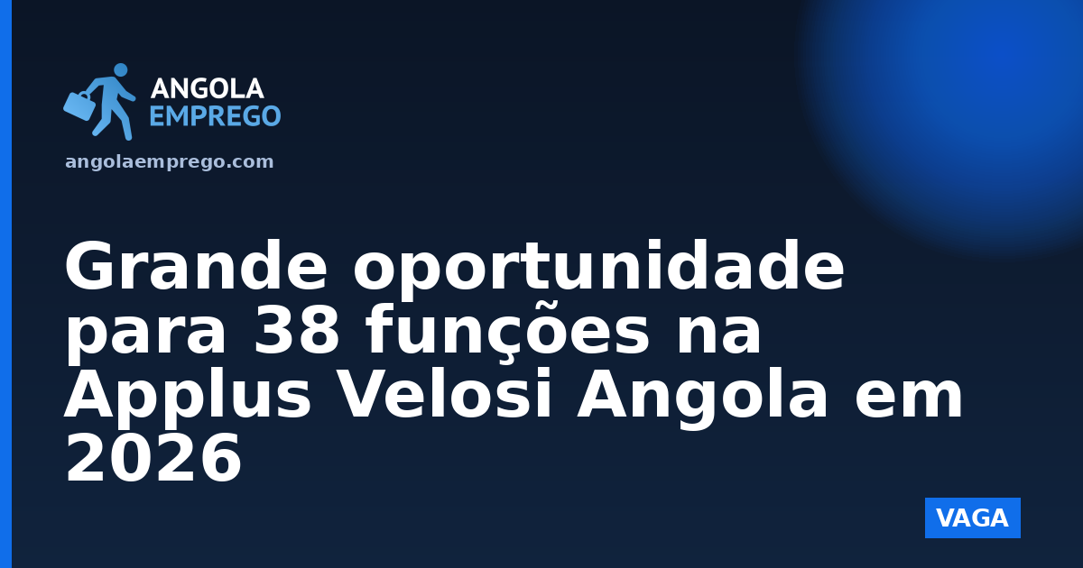 Applus Velosi Angola, Lda