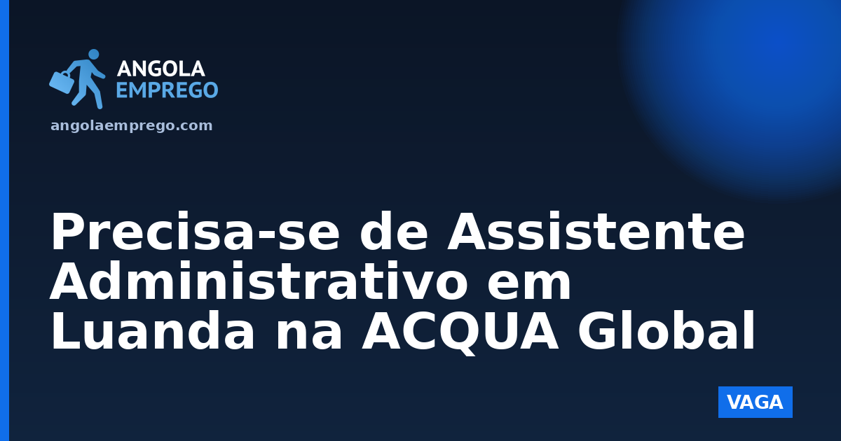 ACQUA Global – Água e Saneamento