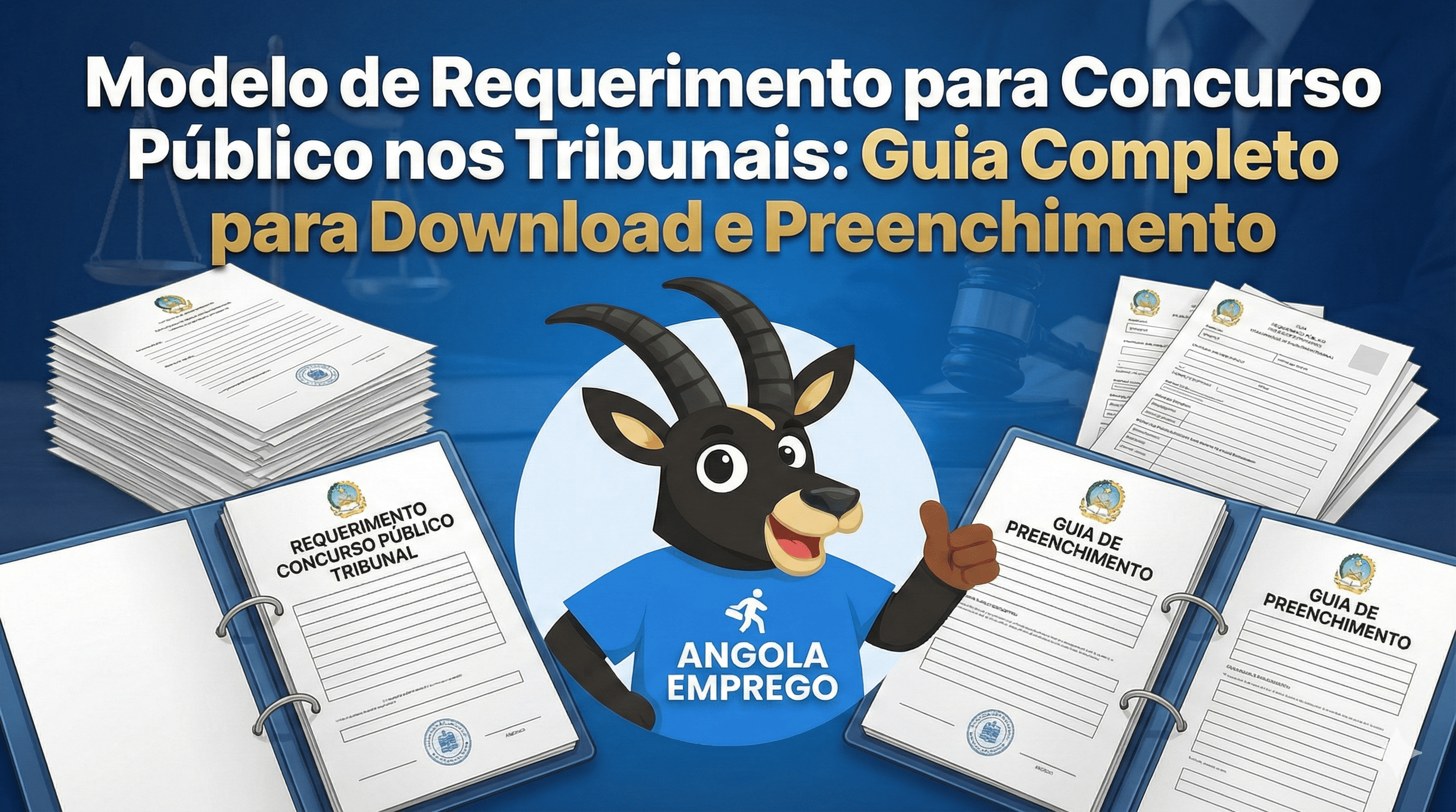 Modelo de Requerimento para Concurso Público do Conselho Superior da Magistratura Judicial (CSMJ)