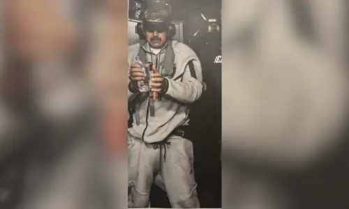 O presidente dos Estados Unidos, Donald Trump, publicou em sua rede social hoje a foto do presidente da Venezuela Nicolás Maduro